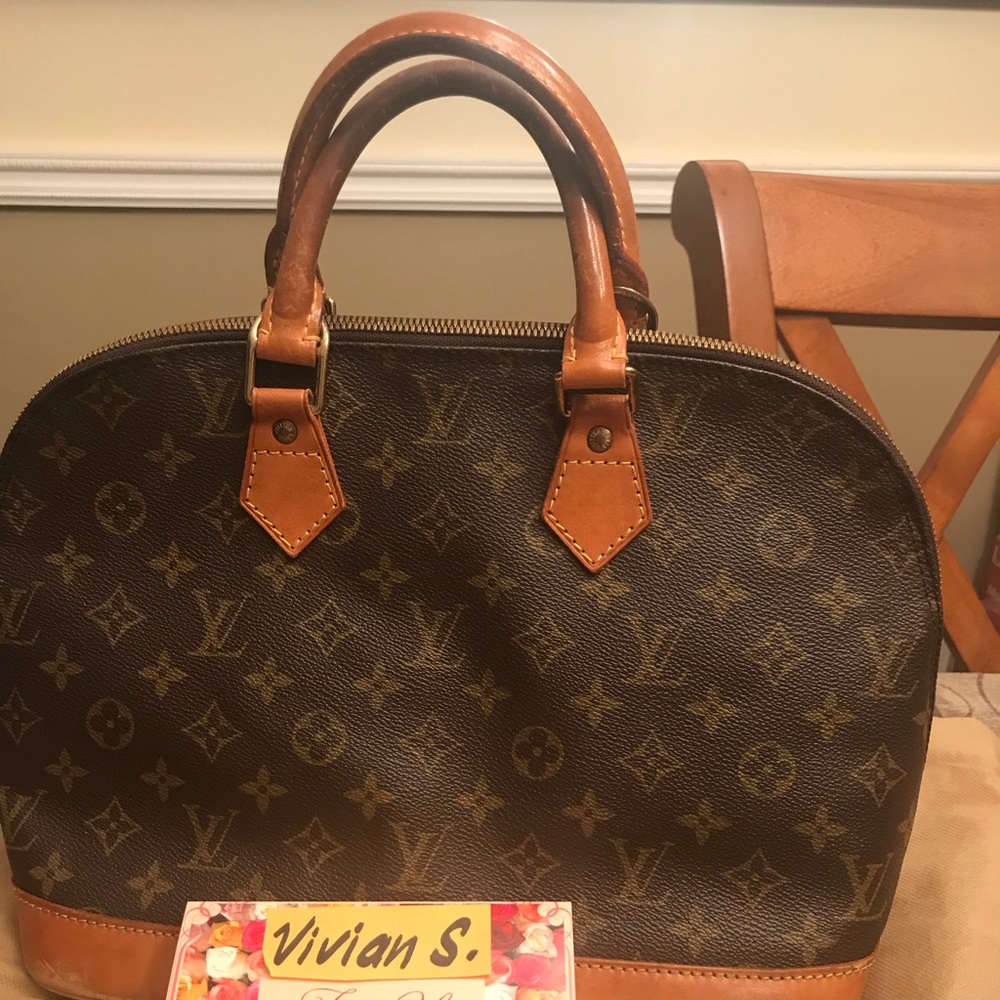 $0£D Authentic Louis Vuitton Alma